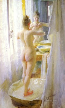 Anders Zorn Painting - Le Tub foremost Sweden Anders Zorn